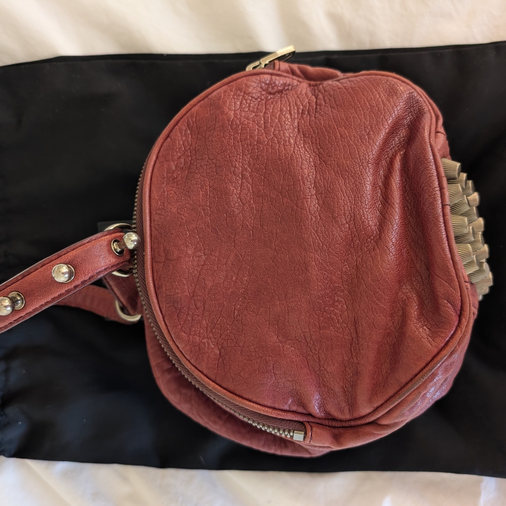 Alexander Wang Angela Pochette Burgundy - Picture 5 of 11